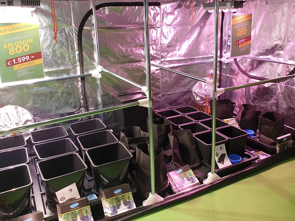 Floorspace maximising automatic plant watering systems - (L-R) Auto9XL, 1Pot XL, Auto8, and Auto3