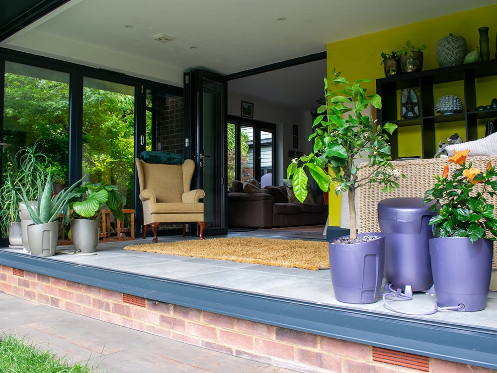 This is the life. One Khloris in Metallic Sage and one in Metallic Blackberry